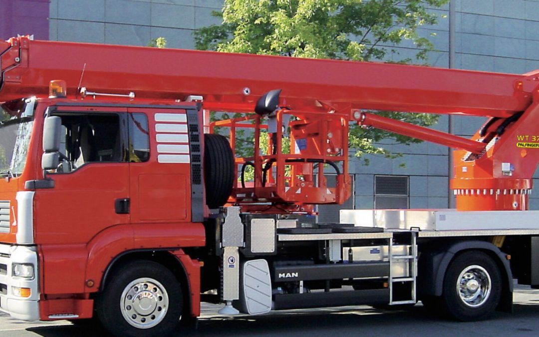 Wumag WT370 – 37M Truck Mounted Boom