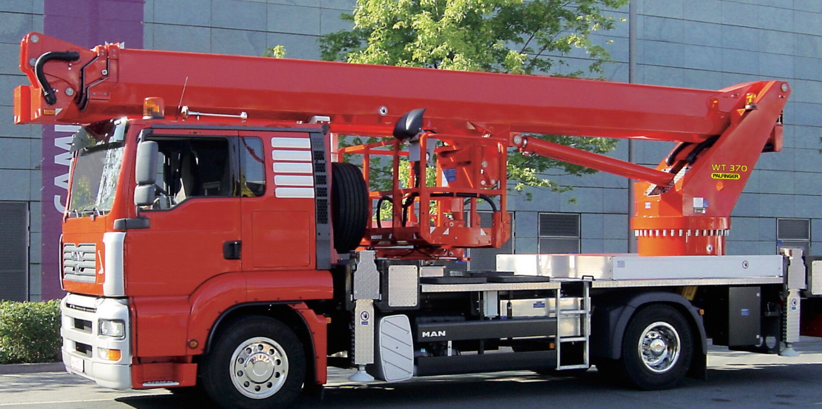 Wumag WT370 – 37M Truck Mounted Boom